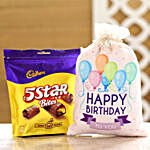 Cadbury 5 Star Pack & Birthday Gunny Bag