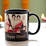 Personalised Diwali Wishes Family Mug