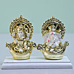 Gold Plated Laxmi Ganesha & Ferrero Rocher