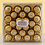 Gold Plated Laxmi Ganesha & Ferrero Rocher