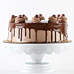 Glazed Chocolate Cream Cake Half Kg