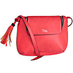 Red White Sling Bag