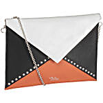 Urbane Orange & White Sling Bag
