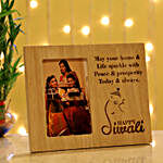 Diwali Wishes Personalised Photo Frame