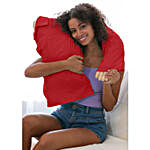 Boyfriend Arm Pillow- Red