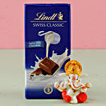 Lord Ganesha Idol & Lindt Chocolate