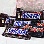 Jute Potli Of Snickers & Mars