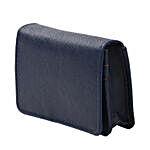 Personalised Navy Blue Card Holder