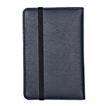Personalised Navy Blue Passport Cover