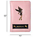Personalised Baby Pink Passport Cover