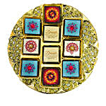 Decorated Diwali Chocolates Tray