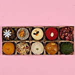 Flavourful Mithai Box- 10 Pcs