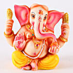 Lord Ganesha Idol With Dairy Milk Silk Miniatures