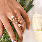 White & Gold Ring