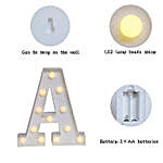 LED Light Alphabet