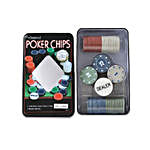 Poker Chips Tin Case