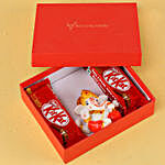 Ganesha Idol & Kit Kat Box