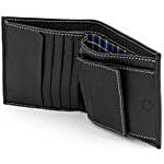Bi-Fold Black Wallet For Men