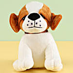 Adorable Dog Soft Toy & Silk Chocolate Pack
