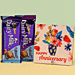 Anniversary Wishes Dairy Milk Butterscotch Chocolates