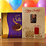 Personalised Birthday Card & Silk Miniatures