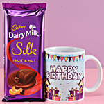 Birthday Wishes Mug & Dairy Milk Silk