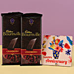 Bournville Cranberry Anniversary Greetings