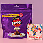 Cadbury Fuse Anniversary Wishes