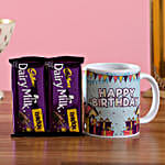 Birthday Wishes Mug & Crackle Chocolate