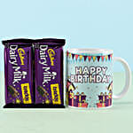 Birthday Wishes Mug & Crackle Chocolate