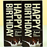 Amul Milk Chocolates For Birthday