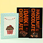 Dark Hazelnut Chocolates Birthday Greetings