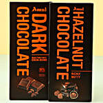 Delicious Amul Chocolate Bars Orange Box