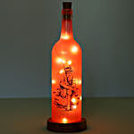 Sai Baba Red LED Bottle Lamp
