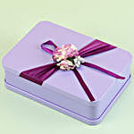 Amul Almond Bars Purple Tin Box