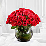 Extravagant 40 Red Roses Arrangement