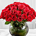 Extravagant 40 Red Roses Arrangement