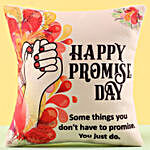 Promise Day Greetings Cushion