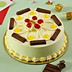 KitKat Butterscotch Cake 1 Kg Eggless