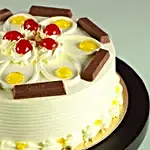 KitKat Butterscotch Cake Half Kg Eggless