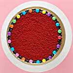 Red Velvet Gems Cake- Half Kg