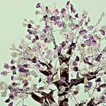 Flourite Look Gemstone Wishing Tree 12.5"