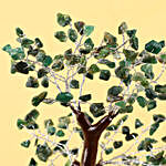Green Aventurine Gemstone Wishing Tree 11"