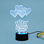 Happy Birthday 3D Hologram Lamp
