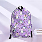 Mauve Unicorn Kitty Backpack