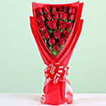 Premium 21 Red Roses Bouquet