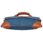 Personalised Blue Portfolio Sling Bag