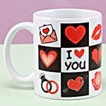I Love You Printed Mug