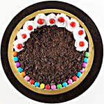 Yummy Black Forest Gems Cake- 1 Kg Eggless