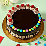 Chocolate Gems Delicious Cake- Half Kg Eggless